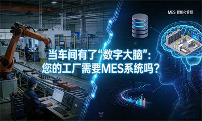 当车间有了“数字大脑”：您的工厂需要MES系统吗？