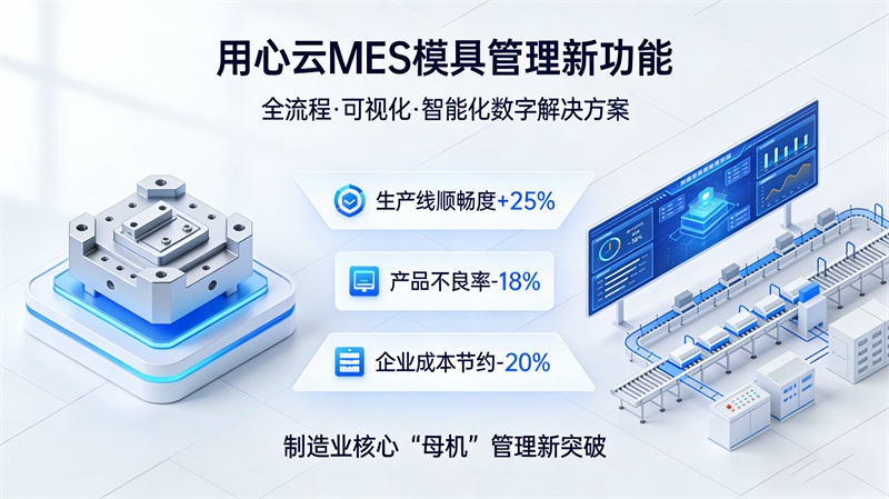 从“管物”到“管数”：看用心云MES模具管理新功能如何重塑制造效率