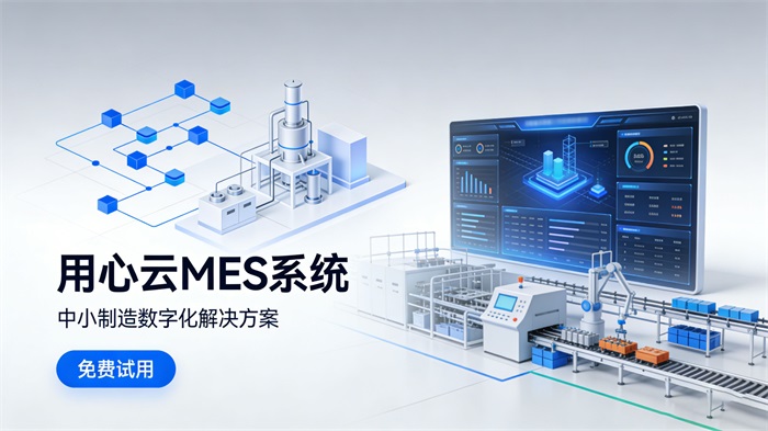 用心云MES：中小制造企业数字化转型的高效破局点！